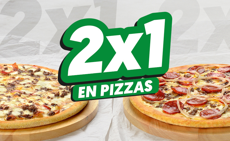 2X1 EN MEDIANAS ESPECIALIDADES