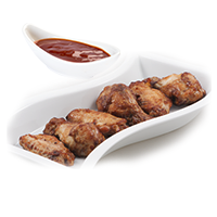 ALITAS CON SALSA BARBACOA