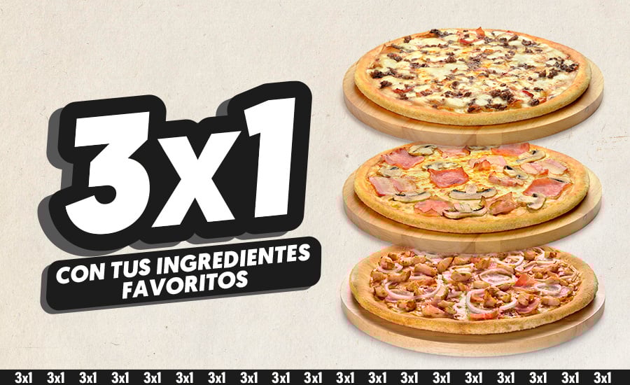 3X1 EN MEDIANAS AL GUSTO