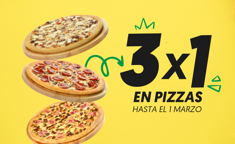 3X1 EN MEDIANAS ESPECIALIDADES