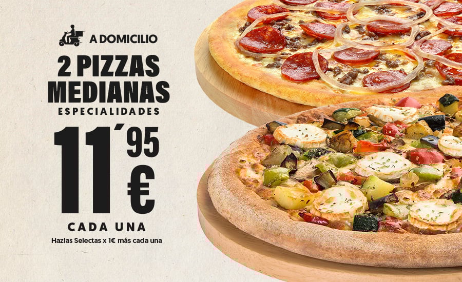 2 MEDIANAS ESPECIALIDAD X11.95€ CADA UNA